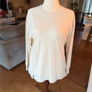 Aerie Grey Long Sleeve Women's Top Incredibly Soft NWT